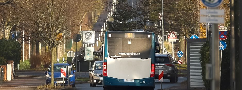 Bauarbeiten Gartenstraße: Einbahnstraßenregelung und Fahrplanänderungen ab 9. März 2026