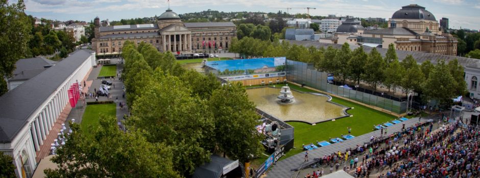 Diese Straßen werden für den Wiesbadener „City Biathlon“ gesperrt