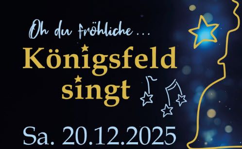 Königsfeld singt 2025 