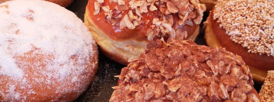 Außergewöhnliche Krapfen der Augsburger Bäckereien 2021
