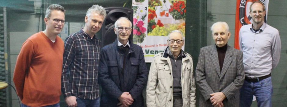 Victoria-Jubilars-Ehrung für langjährige Mitgliedschaft im Sportverein