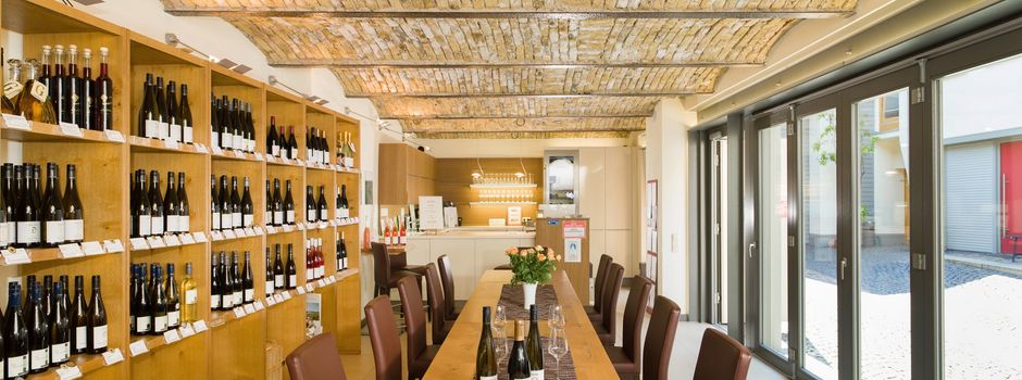 Das ist eine der besten Vinotheken Rheinhessens