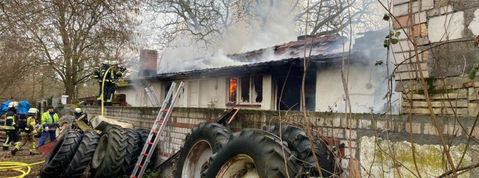 Feuer in Kastel – Brandgeruch bis nach Mainz