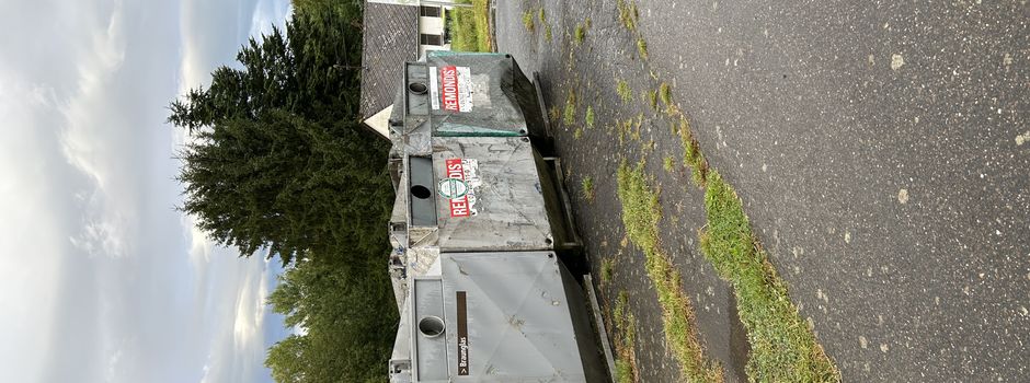 Umzug der Glascontainer