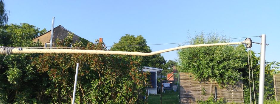 Sonnensegel spendet Schatten