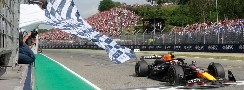 Verstappen schleppt sich zum Sieg-Hattrick in Imola