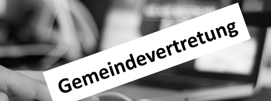 Sitzung der Gemeindevertretung