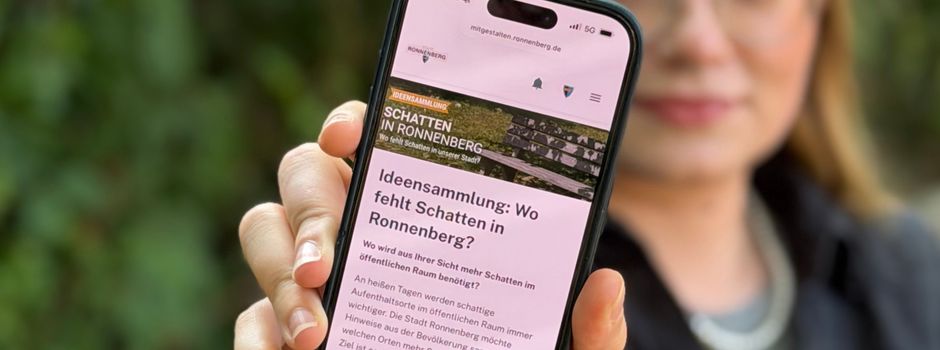 Wo fehlt Schatten in Ronnenberg? 
