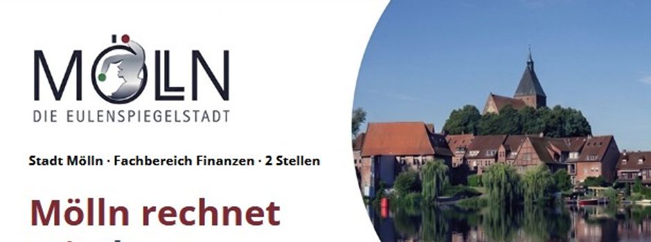 Die Stadt Mölln sucht: Finanzdenker:in 