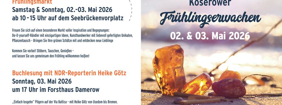 Frühlingserwachen in Koserow