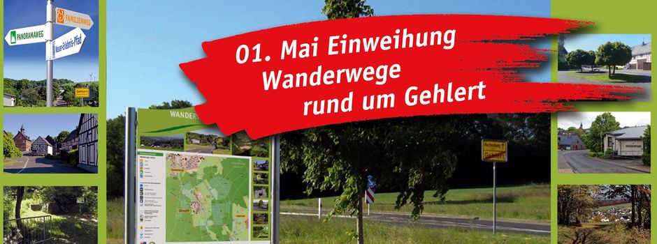 Einweihung Wanderwege und Wanderparkplatz