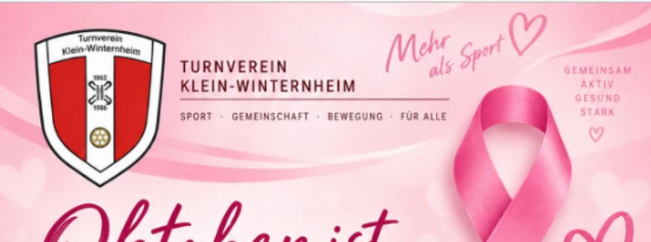 Oktober ist Brustkrebsmonat