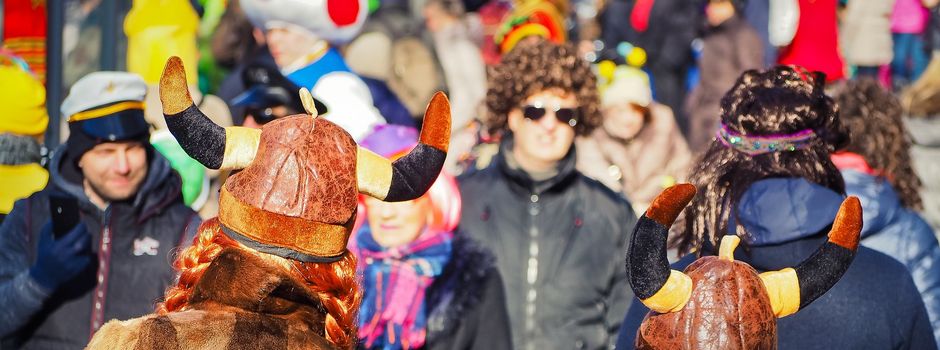 Karnevalsparty im Mehrzweckraum