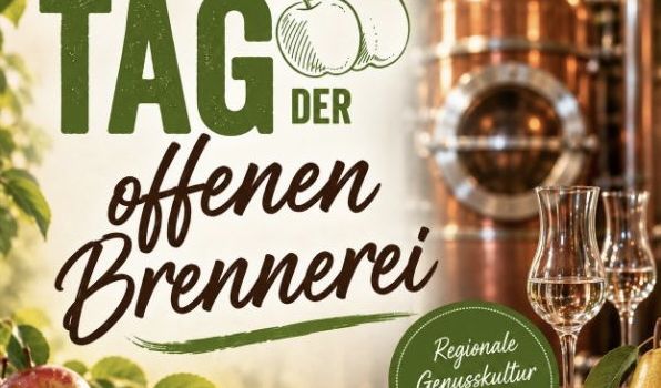 🍎🥃Tag der offenen Brennerei am 18. Oktober 2026