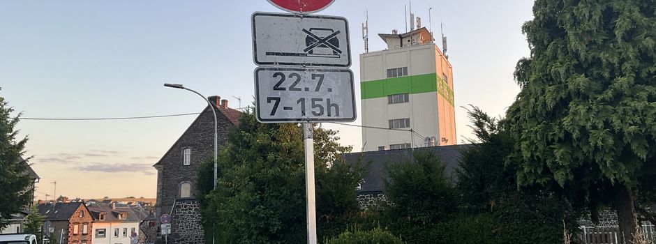 Sperrung der Langenbergstraße am 22.7.2025