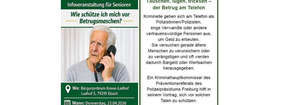 Täuschen, lügen, tricksen - der Betrug am Telefon