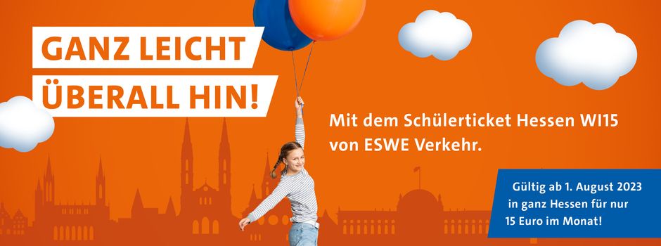 Jung und mobil in Hessen: das neue Schülerticket von ESWE Verkehr kommt!