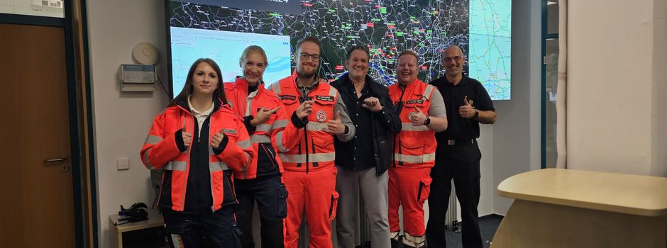 Reanimation erfolgreich: Mann bedankt sich bei Lebensrettern