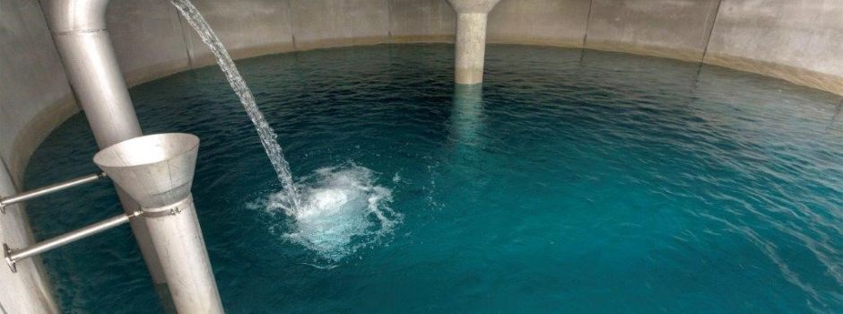 DEUTLICH ÜBERDURCHSCHNITTLICHE TRINKWASSERABNAHME!