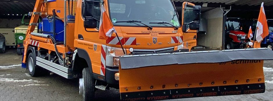 Was tun wir bei Schnee und Eis? Zum Winterdienst in Niedernhausen bei außergewöhnlichen Wetterlagen