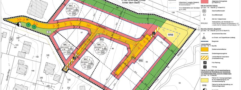 Bebauungsplan „In der untersten Wiese hinter dem Bach" tritt in Kraft