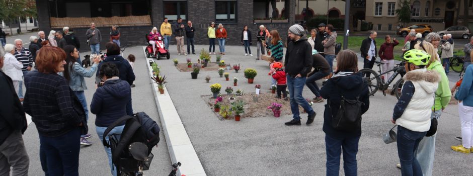 Protestaktion in der Mainzer Neustadt
