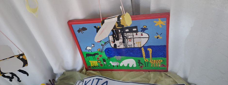 Arche Noah gestaltet Schaufenster Will Platz