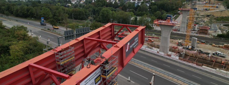 „Meilenstein“ an Salzbachtalbrücke erreicht