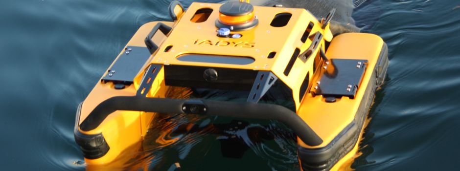 Dieser Roboter soll das Zollhafenbecken reinigen