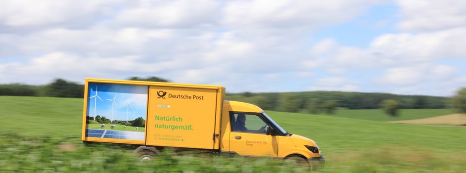 Deutsche Post: 750 E-Fahrzeuge in Rheinland-Pfalz im Einsatz