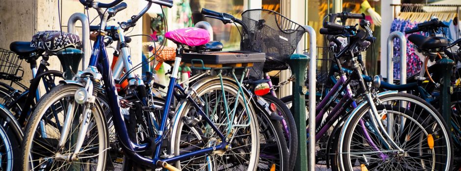 Augsburger Fahrradtage: Ein Pop-up-Fahrradständer?