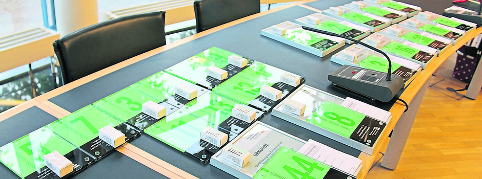 Verleihung der „Grünen Hausnummer“
