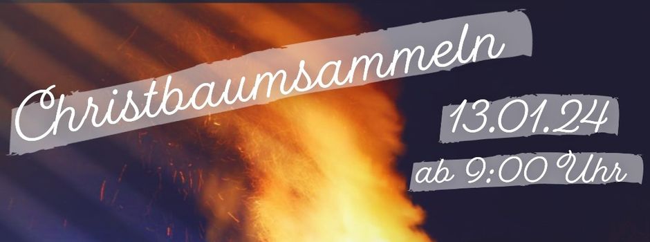 Christbaumsammlung am 13.01.2024 ab 9:00 Uhr