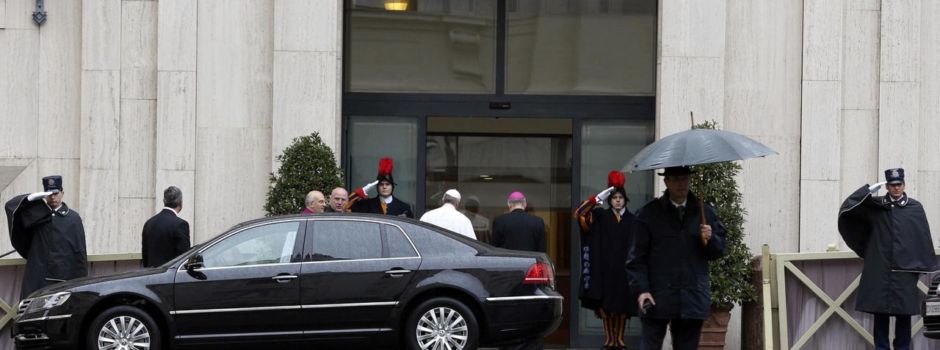 Der letzte Wohnsitz: Vatikan-Gästehaus Santa Marta