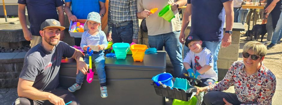 Neue Spielkiste für Weiberner Spielplatz