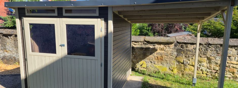 Unsere neue Fahrzeughütte - Ein großes Dankeschön