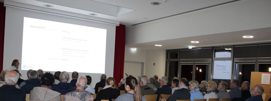 Kommunale Wärmeplanung: Großes Interesse in Hohn