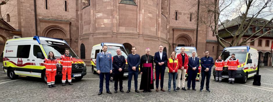 Mainz: Neue Hightech-Fahrzeuge für den Katastrophenschutz