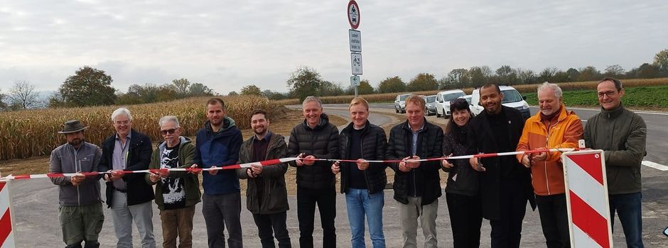 Verkehrsfreigabe Neubau Rad- und Wirtschaftsweg Wyhl/ Weisweil