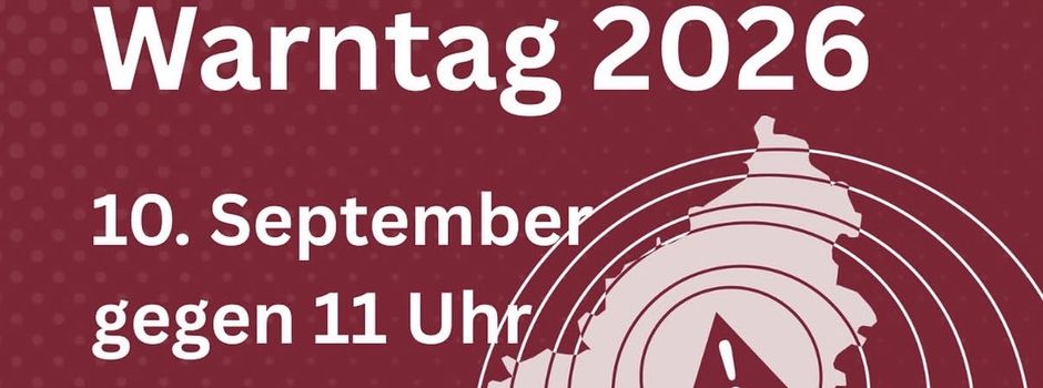 Warntag 10. September 2026