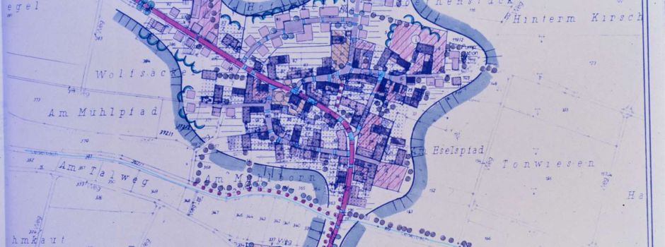 Ein nie realisiertes Neubaugebiet