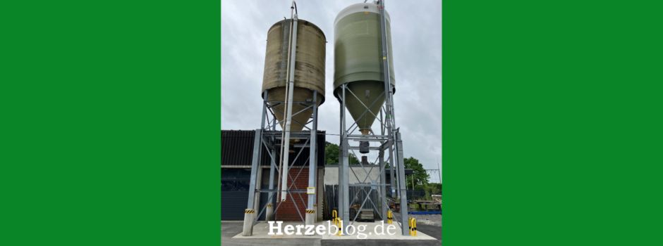 Neues Salzsilo in Herzebrock-Clarholz: Zweites Silo spart Zeit und Geld