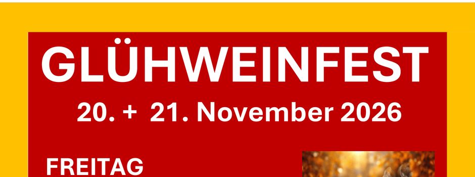Glühweinfest am 20. und 21. November