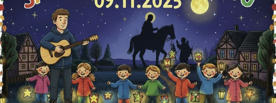 Sankt Martin Umzug in Leisel