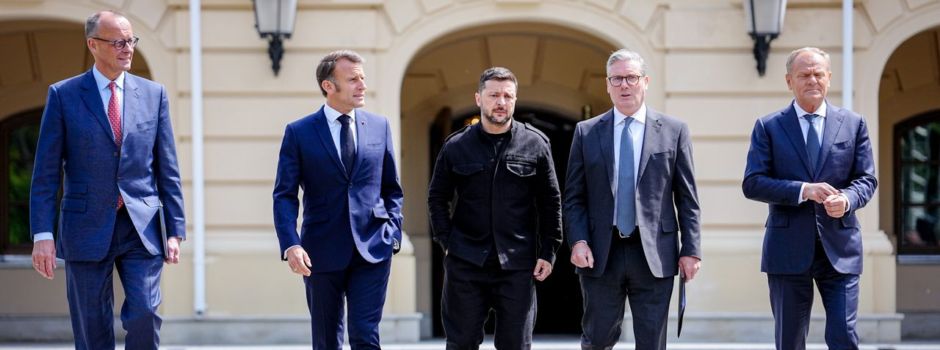 Ukraine und Europäer pochen auf Feuerpause vor Verhandlungen