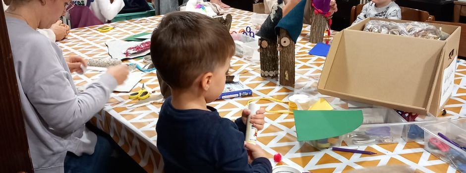 Basteltermin mit Rosel