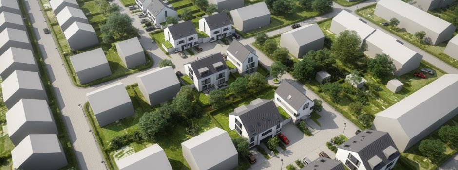 Der Bagger rollt! – Baubeginn des Neubauprojekts "Neue Mitte 32" an der Ommerichstraße in Ranzel