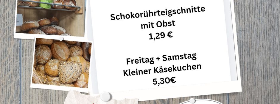 Backwarenangebot 