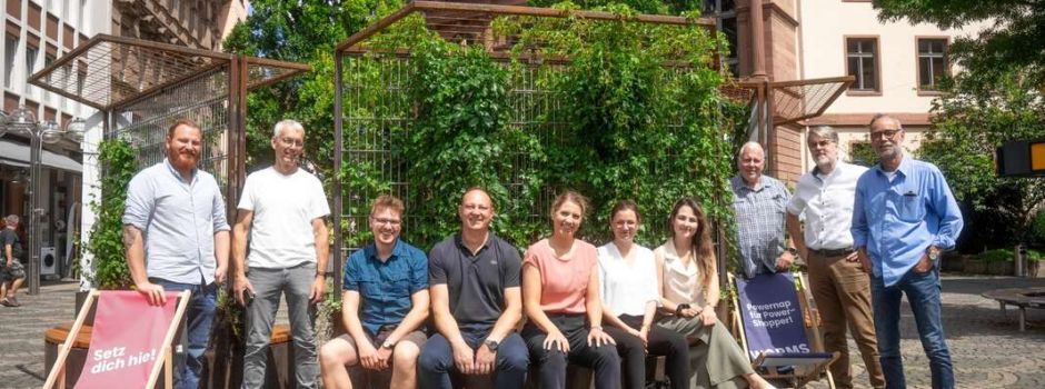 Diesen Sommer noch mehr „Grüne Zimmer“ in Worms