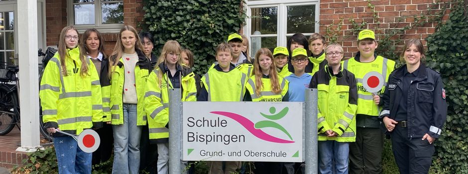 Zu Verkehrshelfern ausgebildet